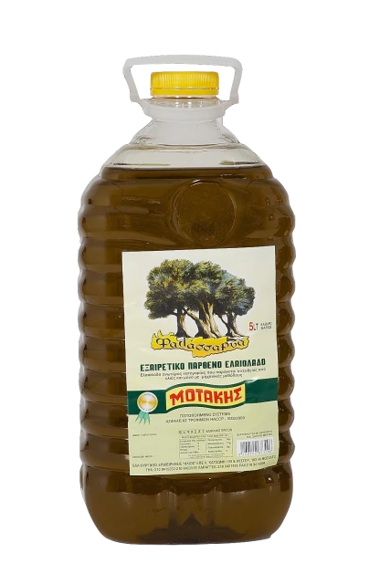 Εξαιρετικά παρθένο ελαιόλαδο 5 lt PET