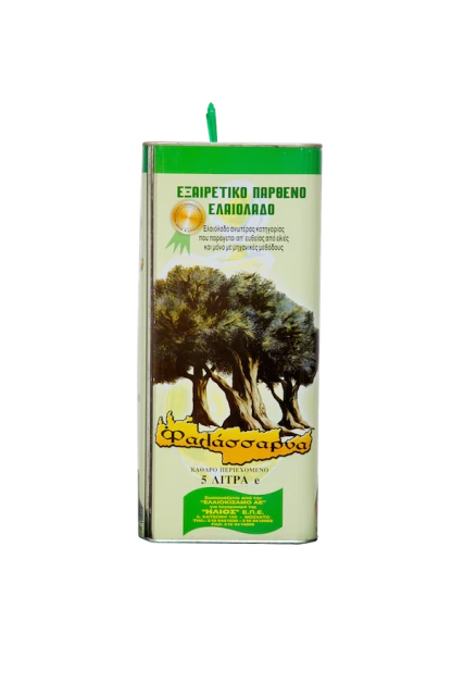 Εξαιρετικά παρθένο ελαιόλαδο 5 lt ΜΕΤΑΛΛΙΚΟ